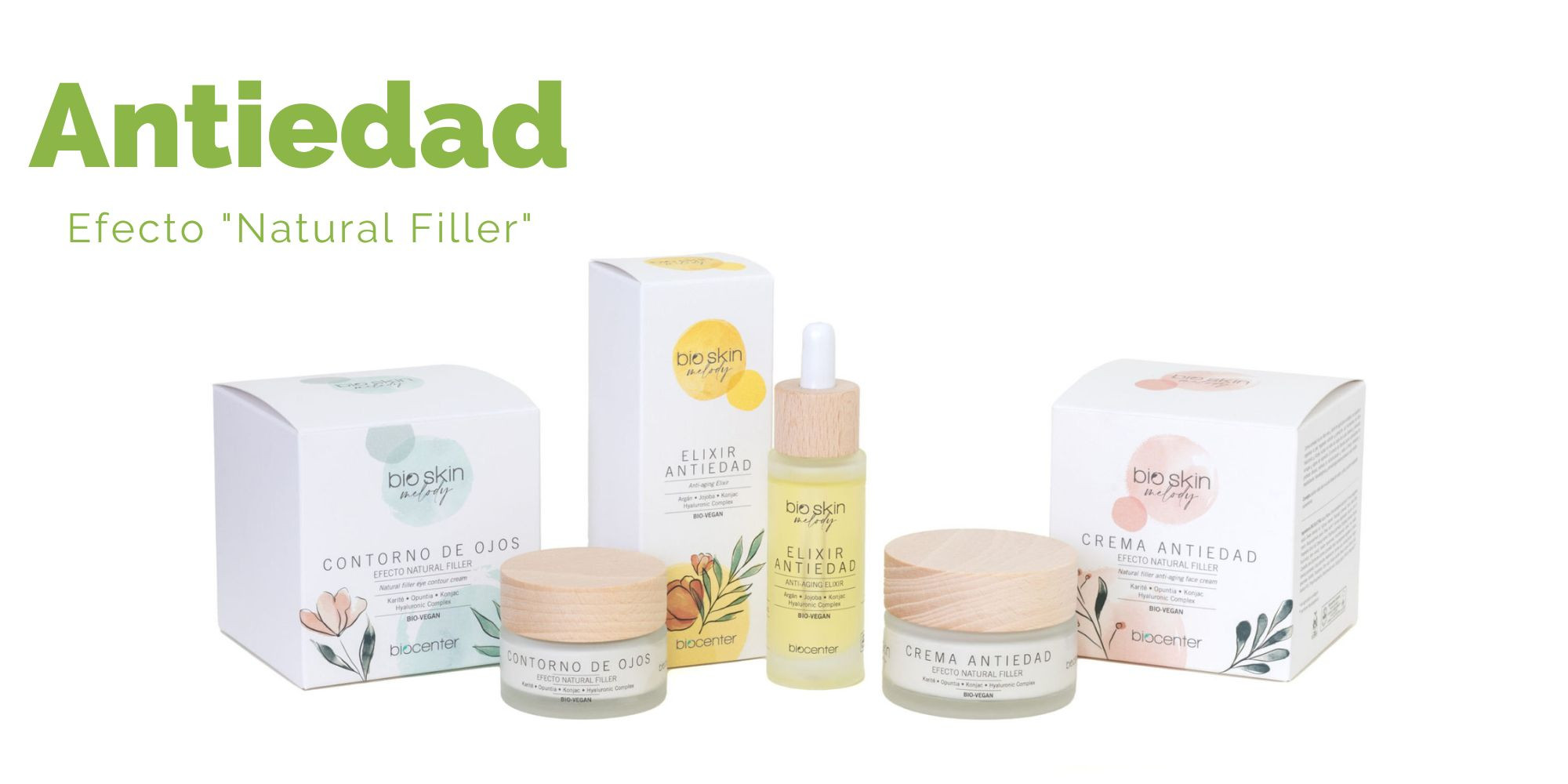 Cosmética antiedad natural y ecológica certificada